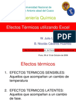 Efecto Termicos Con Excel PDF