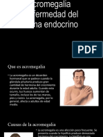 Acromegalia Enfermedad Del Sistema Endocrino