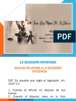 Sucesión Intestada y Derecho de Representación