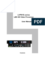 LVP615 User Manual
