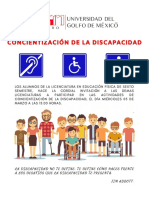 Concientización de La Discapacidad PDF