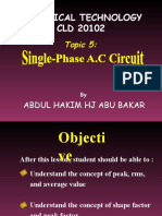 Topic 5 Single Phase AC Circuit.ppt