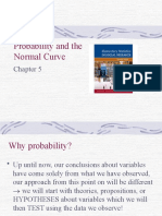 Chapter 5 Probability & The Normal Curve