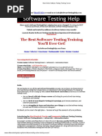 Best Online Software Testing Training Course.pdf