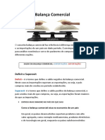 Balança Comercial: Exportações vs Importações