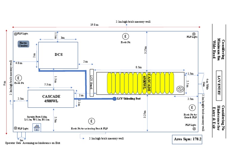 LCV Entry Layout and Specifications | PDF | Building | Masonry
