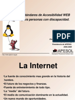 Estandares Accesibilidad Web para Personas Con Discapacidad PDF