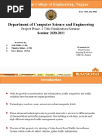 Department of Computer Science and Engineering: Project Phase - I Title Finalization Seminar