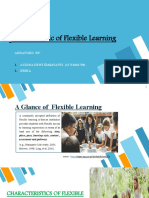 Characteristic of Flexible Learning