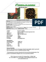 Guarana Powder Specification Sheet PDF