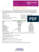 Pss Guarana Seed Powder Gua-Dh-Sf V 20100420