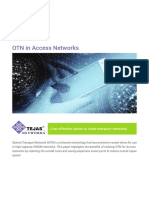 Otn in Access Networks