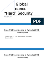 Ios in Global Governance - "Hard" Security: Ps133 Plmun