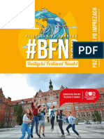 Bałtycki Festiwal Nauki BFN Informator - 2019