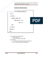 TP 4 - Résolution Numérique Des Équations Non Linéaires PDF