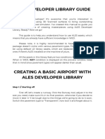 Ales Developer Library Guide: Step 1 // Starting Off