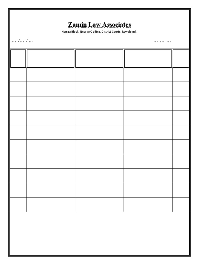 Cause List PDF