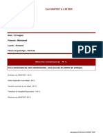 Nom: El Hajjam Prénom: Mohamed Lycée: Armand Heure de Passage: 03 H 28