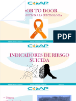 Indicadores de riesgo suicida y mitos sobre el suicidio