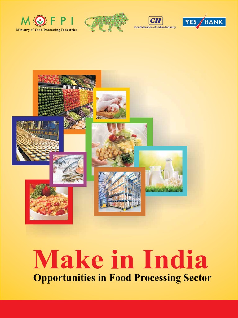 Make in India Opportunities in Food Processing Sector | PDF | Milk | Foods