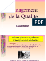 L3 MANAGMENT Managment de La Qualité Partie 1 PDF