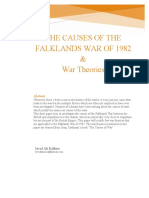 The Causes of The Falklands War of 1982