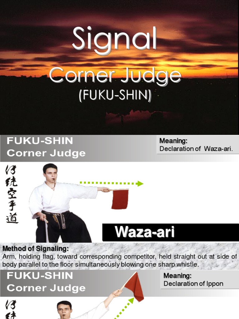 Signal: Corner Judge | PDF | Sports