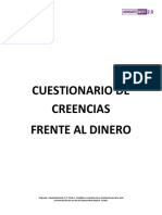 Cuestionario de Creencias