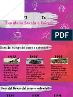Linea Del Tiempo Del Carro PDF