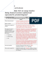 7.01 Endothermic and Exothermic