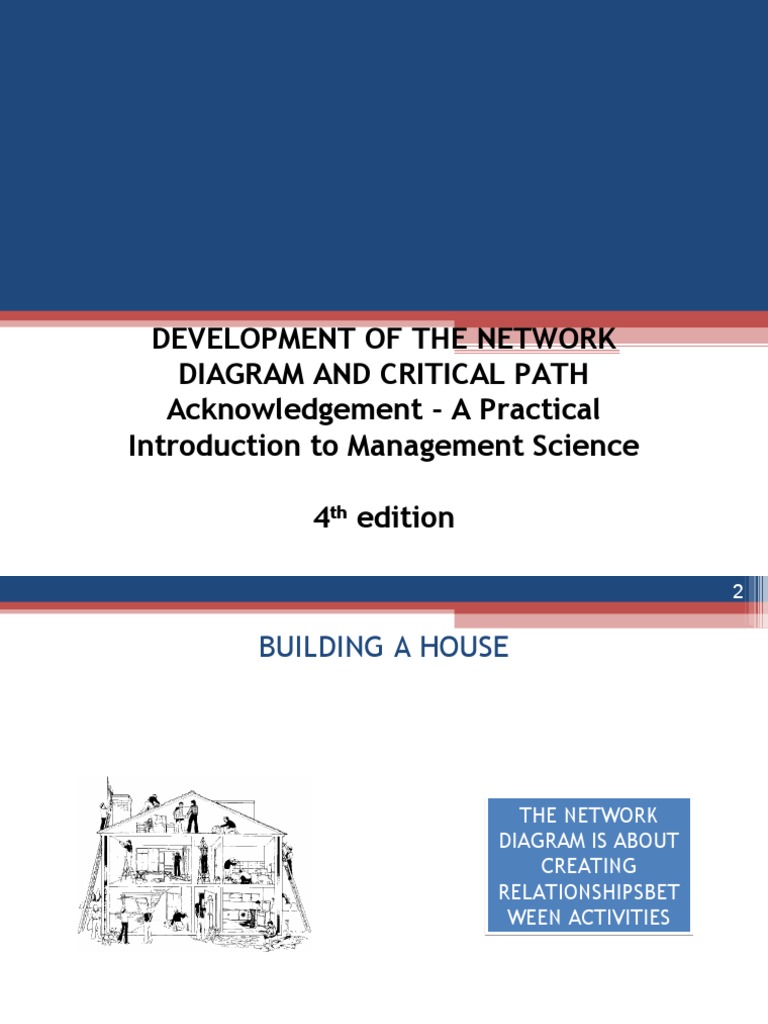 Very Practical Network Diagram and Critical Path | PDF | Project ...