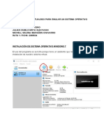 Instalación de Los Sistemas Operativos Windows