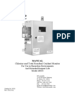 Chlorine and Total Residual Oxidant Monitor: Manual