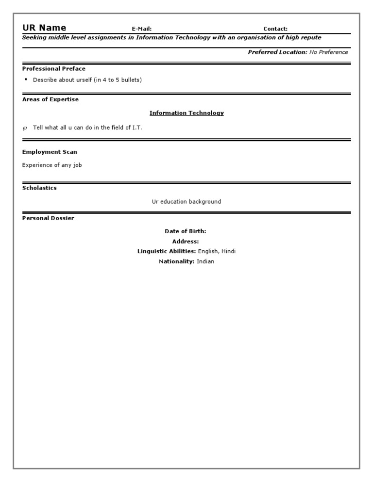 Resume R | PDF