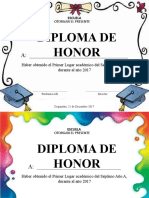 Plantillas para Diplomas