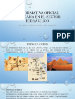 La Normativa Oficial Mexicana en El Sector Hidráulico