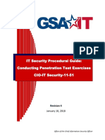 IT Security Procedural Guide: Conducting Penetration Test Exercises CIO-IT Security-11-51