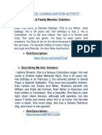 EVIDENCE Consolidation Activity