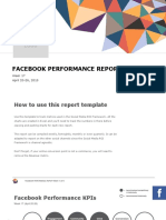 Facebook Report Sample