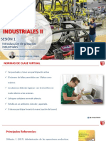 Procesos Industriales II - Sesión 1 PDF