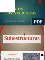 Aceros en Sub Estructuras