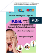 PDM Formatos de Registro