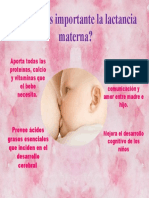 Porque Es Importante La Lactancia Materna