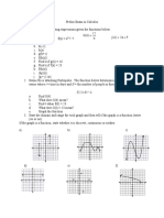 Prelim Exam in Calculus