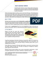 Lecture 3 - Belts and Belt Drives