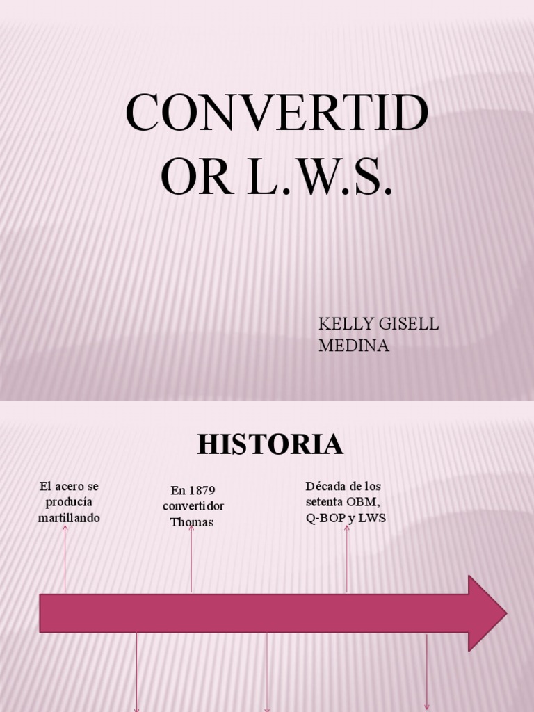 Proceso L.W.S. en la Producción de Acero | PDF | Arte
