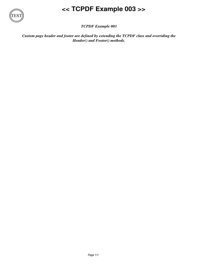 Example 003 | PDF