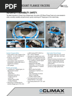 Climax Od Mount Flange Facers: Versatility. Durability. Safety