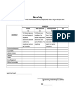 Rating Rubrics for Applicant Evaluation