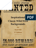 Boot Hill Supplement - Inspirational Backgrounds v.3.0 PDF